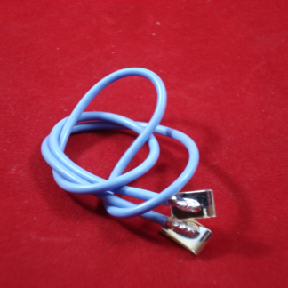 PS-619 12" Lead Wire w/Clips (18 AWG) 441 Ultra fine 99.99% Copper Strands