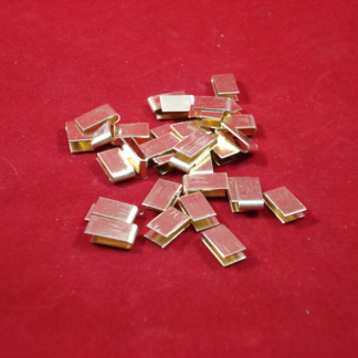PS-624 Brass Lead Wire Clips (1-PR)